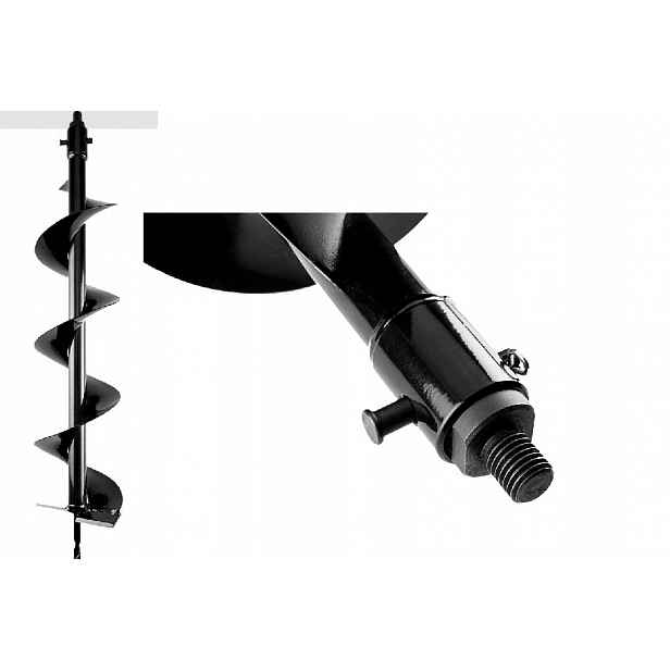 Zemní Vrták M14 Do 58G084, 120 X 600 MM 56H781 Graphite