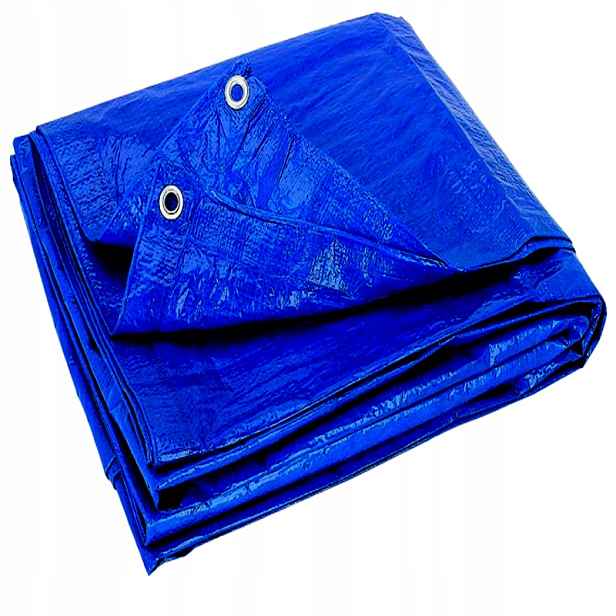 Zesílená plachta 12 × 18 m modrá – 75 g/m2