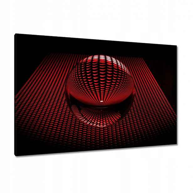 Obrazy 120x80 Červená koule Disco