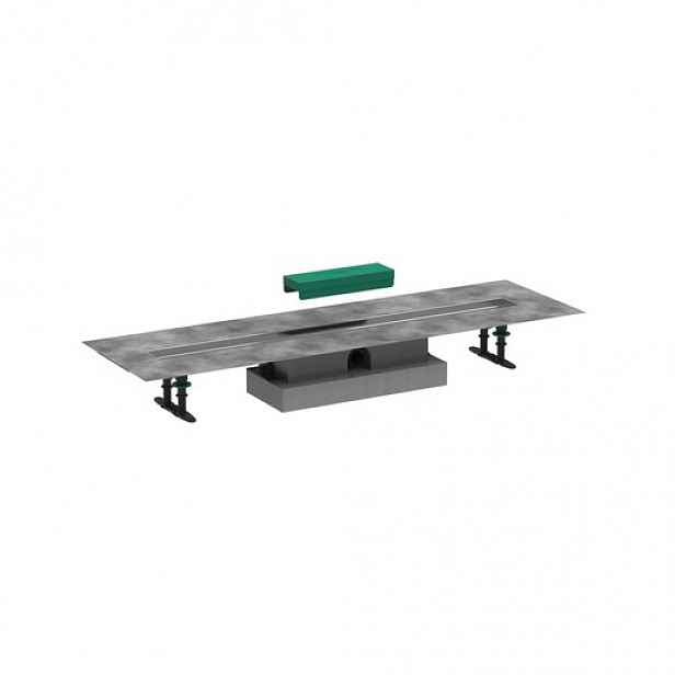 Hansgrohe uBox Universal úplná sada pro plochou instalaci 90 cm nerez 56019180