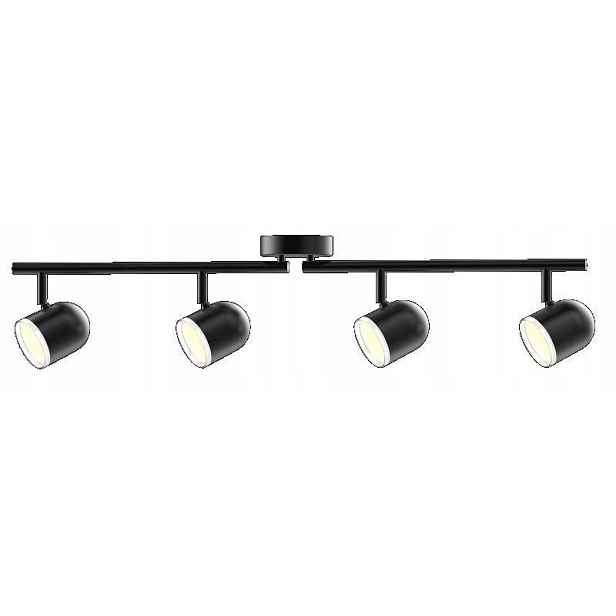Nástěnná a stropní lampa pohyblivá, černá Rawi 4 318374