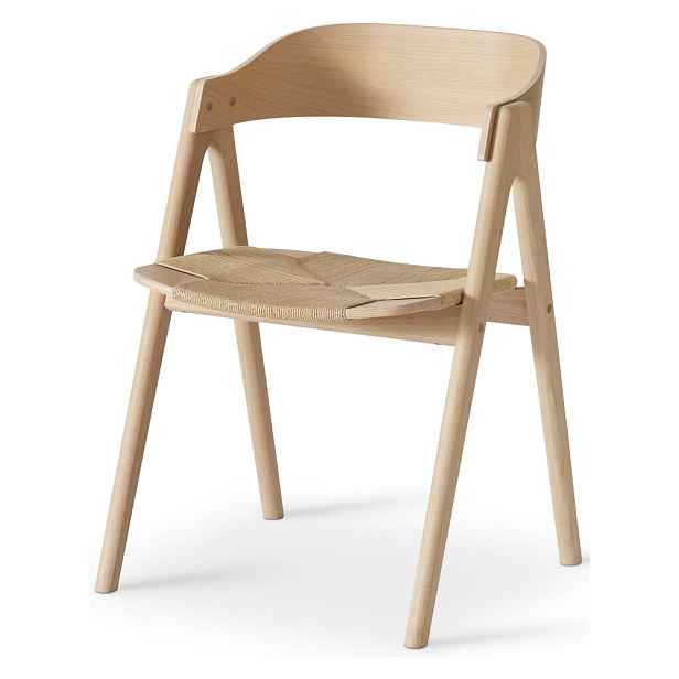 Jídelní židle z dubového dřeva v přírodní barvě Mette – Hammel Furniture