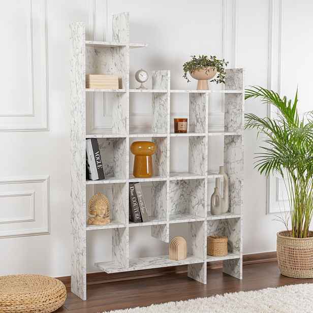 Knihovna Manco - Carrara Marble