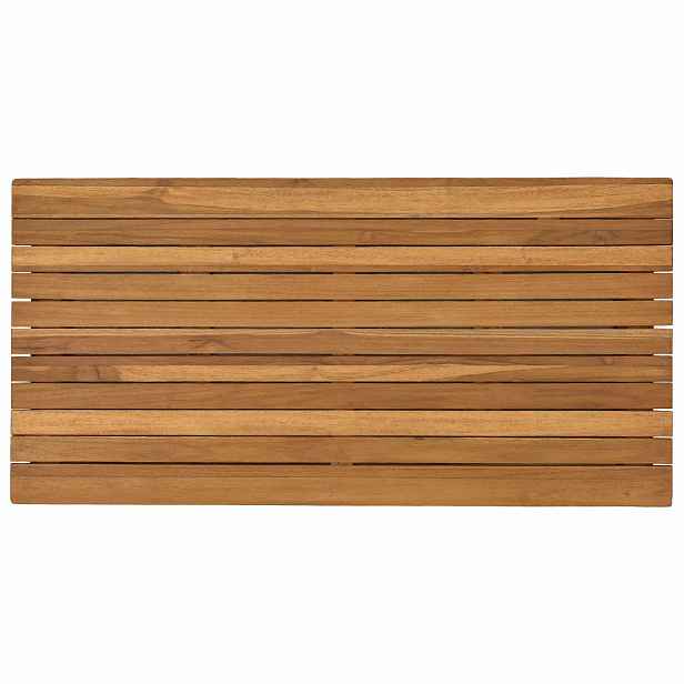 vidaXL Deska stolu 90 x 45 x 3,5 cm Obdélníkový Pevné teakové dřevo