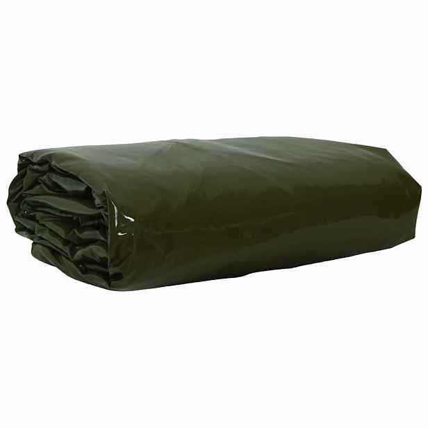 vidaXL Plachta 650g / m² Olivově zelená 5 x 6 m
