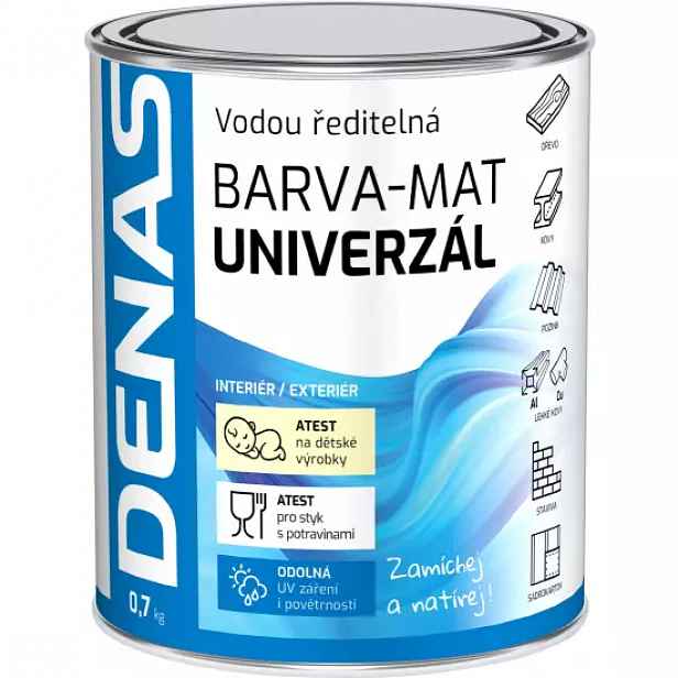 Denas mat 0320 fialová 0,7kg