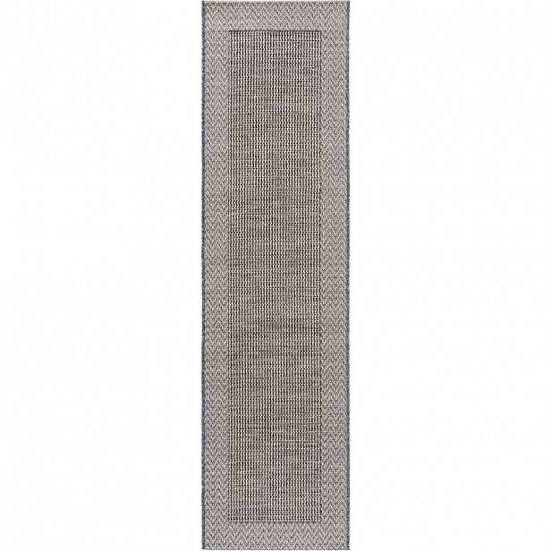 KUNSTLOFT VNITŘNÍ a venkovní běhoun River Béžová/Modrá 67x240 cm