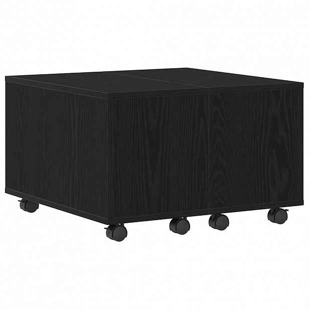 vidaXL Konferenční stolek Černý dub 60 x 60 x 38 cm Kompozitní dřevo