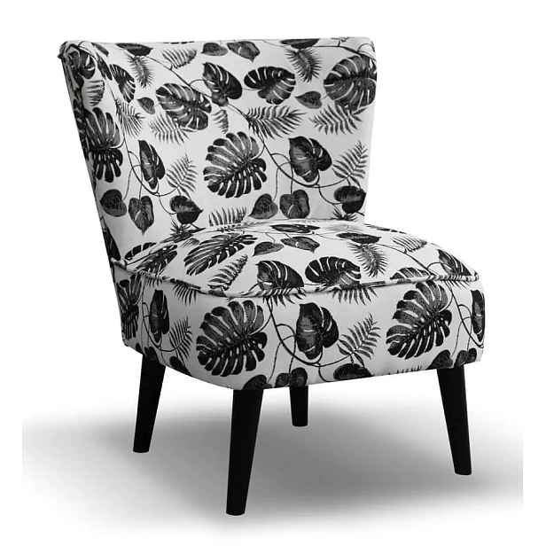 Casarredo Čalouněné křeslo CHIETI Malta černá