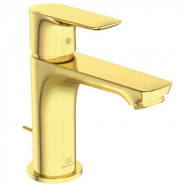 Ideal Standard Connect Air - Umyvadlová baterie Slim s výpustí, Brushed Gold A7007A2