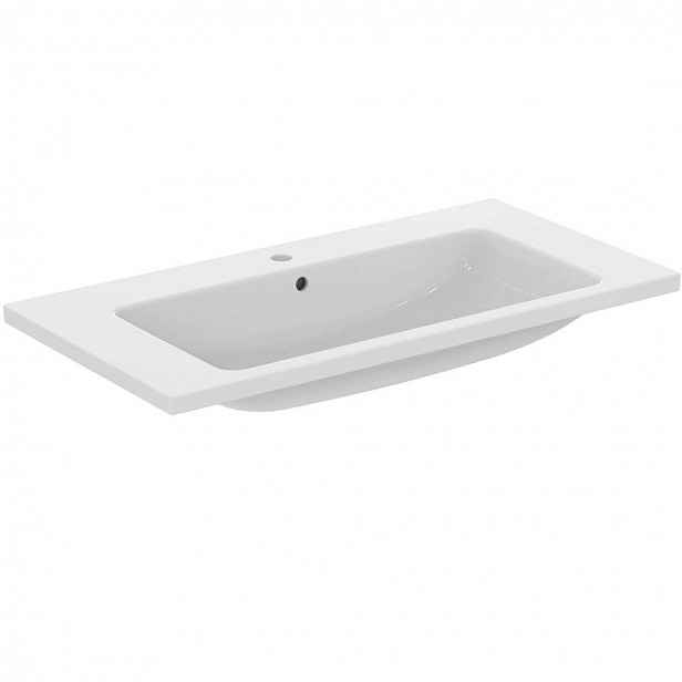 Ideal Standard i.Life B - Umyvadlo nábytkové 101x52 cm, s přepadem, otvor pro baterii, bílá T460301