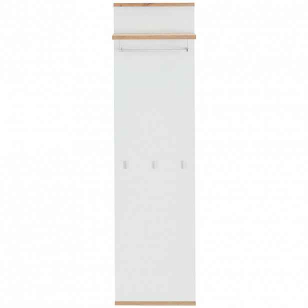 Xora ŠATNÍ PANEL, bílá, dub artisan, 45/169/28 cm