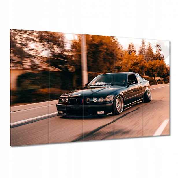 Obrazy 100x70 Černé Bmw Auta