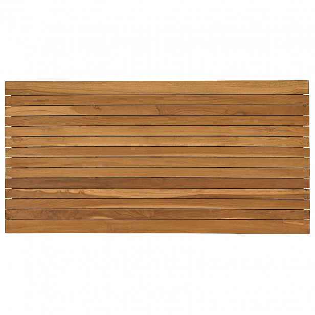 vidaXL Deska stolu 110 x 55 x 3,5 cm Obdélníkový Pevné teakové dřevo
