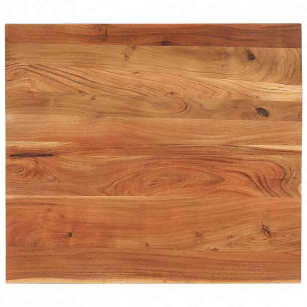 vidaXL Stolní deska 90x80x2,5 cm obdélníková masivní akáciové dřevo