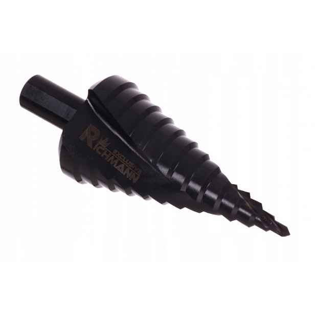 Vrták Kuželový Stupňovitý Spirální Vánoční na kov s titanovým povlakem 4 39 mm