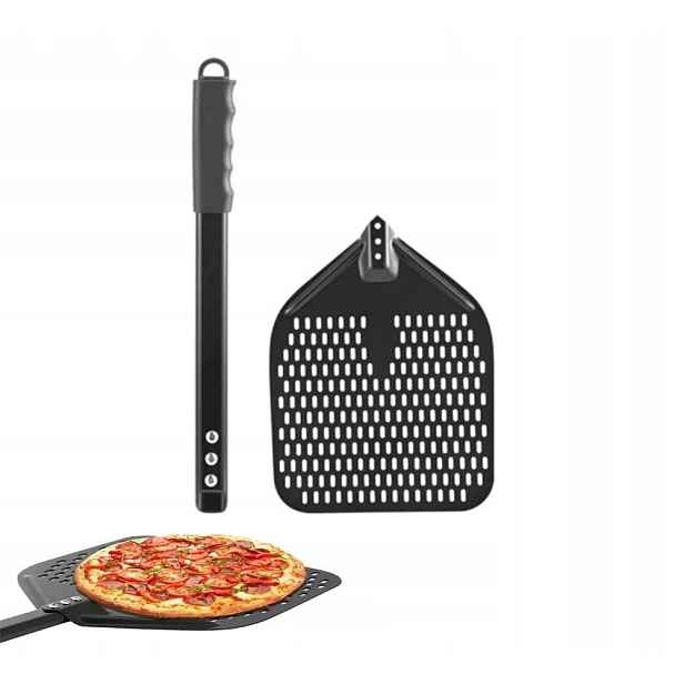 Lopata Na Pizzu Perforovaná Aluminium 72*30 cm Technica Kvadratová