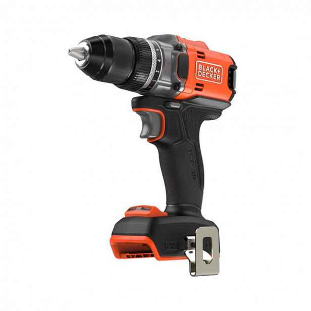 BLACK+DECKER - 18V AKU vrtačka s příklepem, bez baterie a nabíječky BLD683XN-XJ