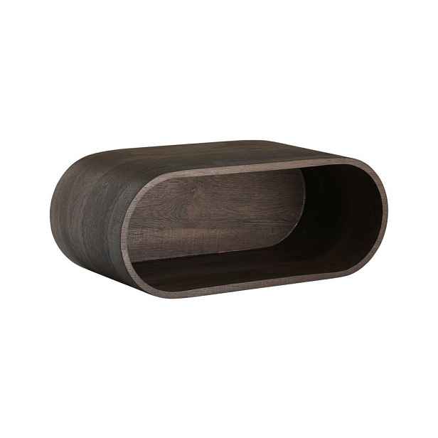 Hnědá police z MDF 60 cm Positano – Ellos Home