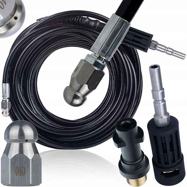 Kanalizační Hadice Bayojet 20 M Tryska 3+1 200 Bar M22-BAJONET Pro Karcher K2-K7