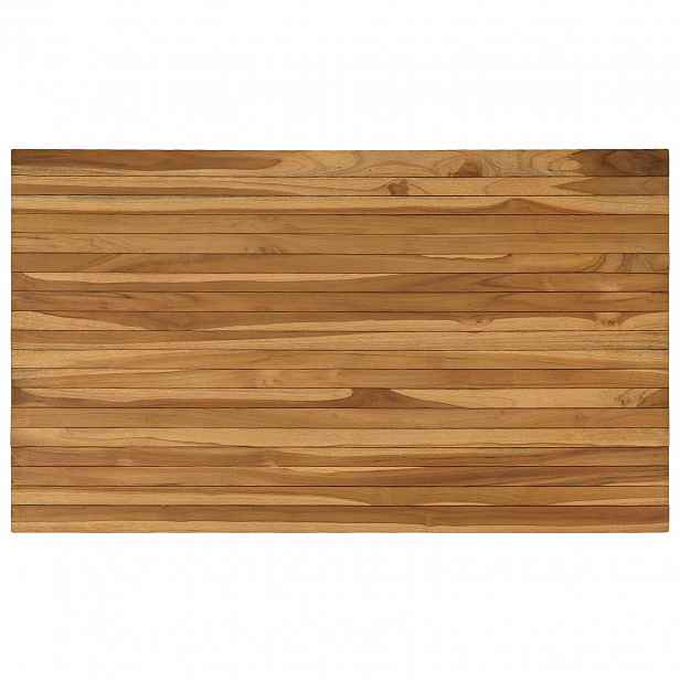 vidaXL Deska stolu 120 x 70 x 3,5 cm Obdélníkový Pevné teakové dřevo