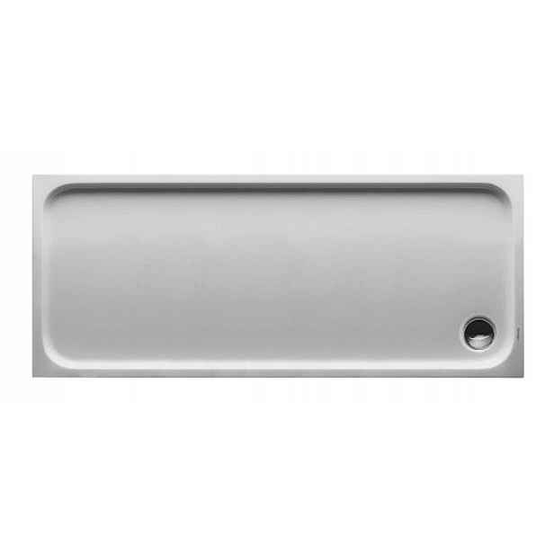 Duravit D-Code - Sprchová vanička 170x70 cm, Antislip, alpská bílá 720096000000001