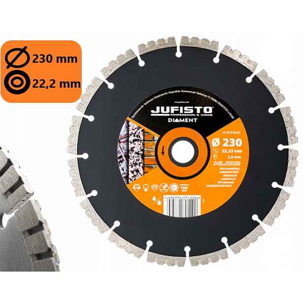 Kotouč Na Betonu Diamantový 230x22.2 mm