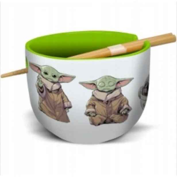 Miska s paličkami Star Wars: The Mandalorian Ramen Bowl Grogu