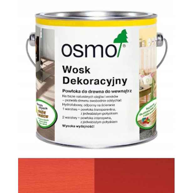 Osmo 3104 Vosk 0,125L Červený