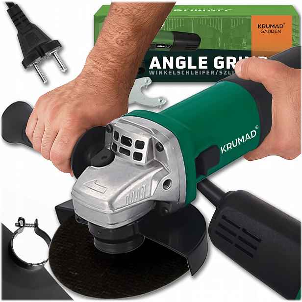 Úhlová Bruska 950W Výkonná Diax Bruska 2 Kotouče S Regulací Otáček