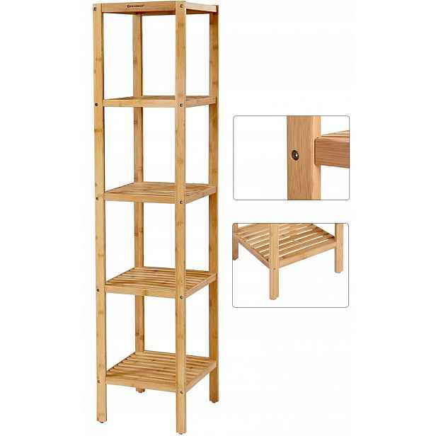 Vysoký koupelnový regál Skříňka Police Loft 146 cm