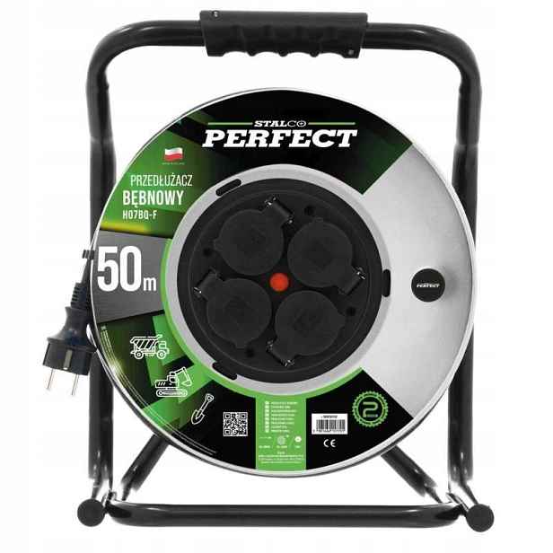 Prodlužovačka bubnová profi Heavy Line 30 m, Stalco Perfect