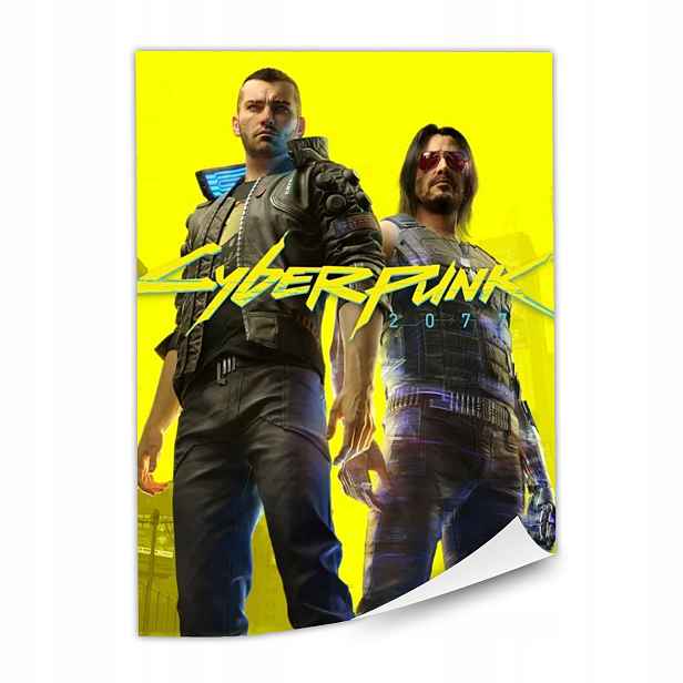Plakát na zeď Cyberpunk 2077 cm Různé Vzory Na Výběr 140 x 100 cm