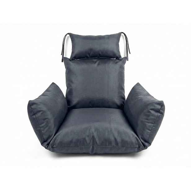 Polštář do závěsného křesla KOKON, tmavě šedý