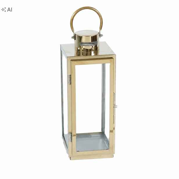 Shein Lampa Na Svíčku Ve Zlaté Barvě 32x12x13 1_A
