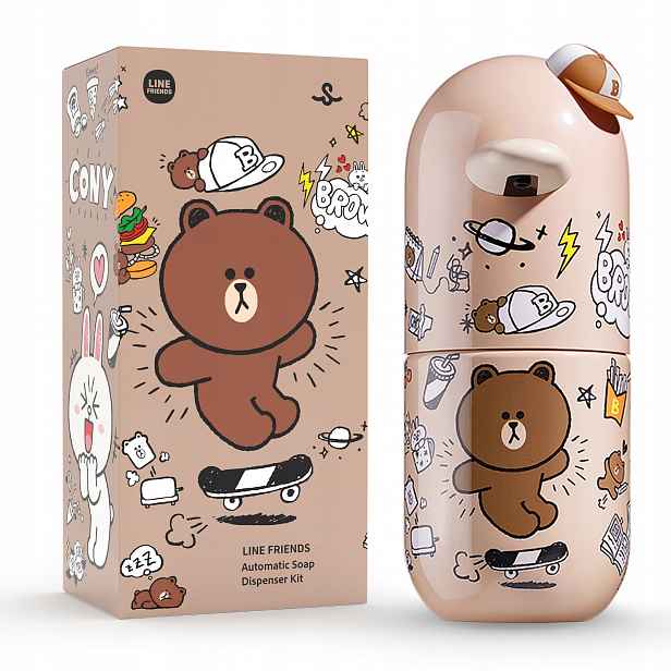 Simpleway Xiaomi Automatický Dávkovač pěnového mýdla pro děti Brown