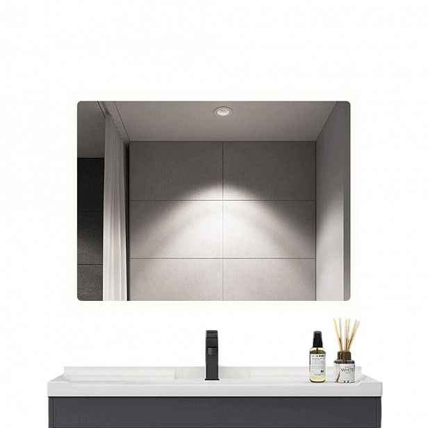 Zrcadlo Do Koupelny Led Osvětlení Trintion 50 X 70 CM, Dotykové Nástěnné