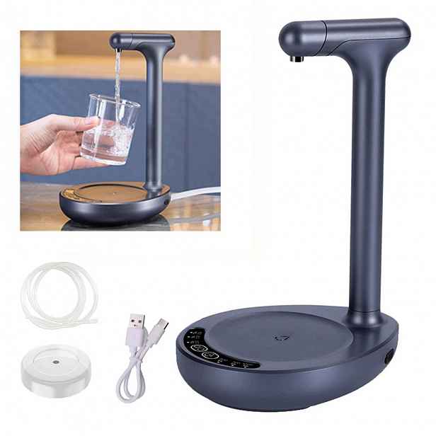 Elektrický Dávkovač Vody Usb 1200 mAh Automatická Pumpa 6 Úrovní