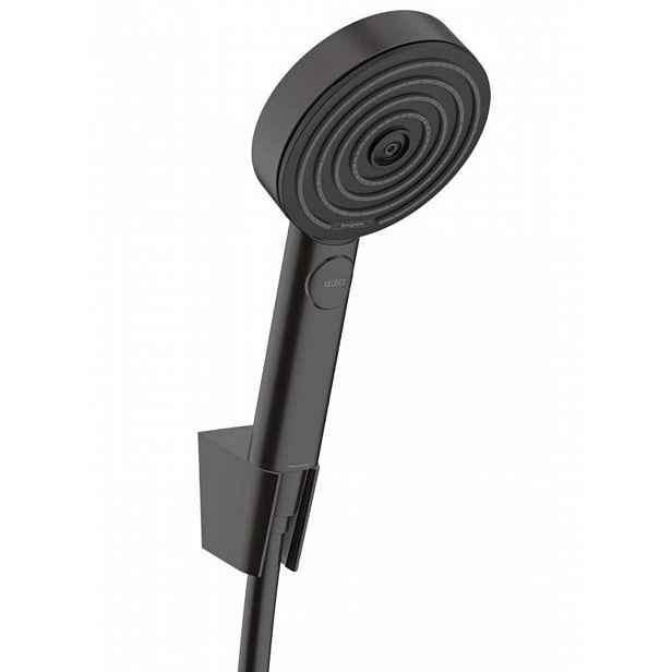 Hansgrohe Pulsify Select S - Set sprchové hlavice, držáku a hadice, 3 proudy, EcoSmart, matná černá 24305670