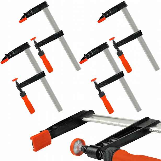 Svěrka Truhlářská Šroubovací Svorka 120X300 MM 4 Kusy