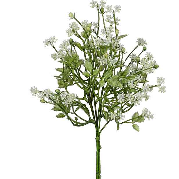 Umělá květina pumila výška 34 cm Gasper -bílá