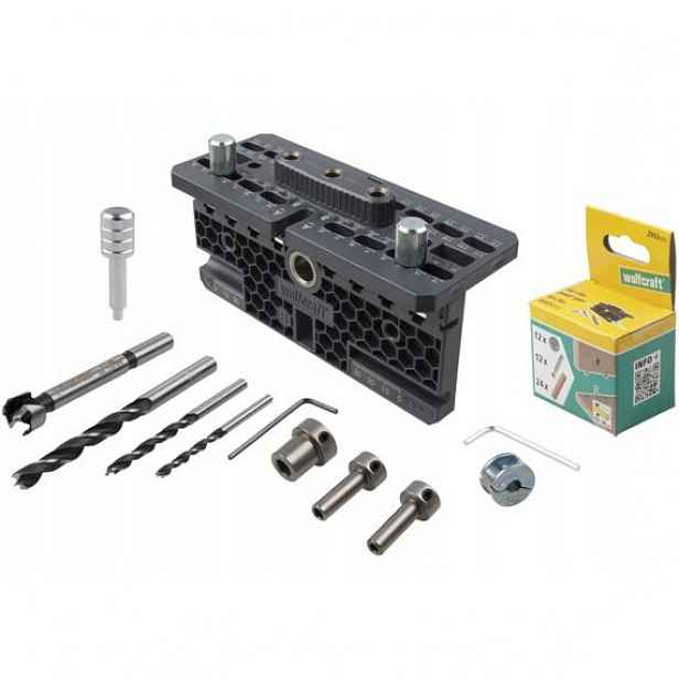 Wolfcraft přípravek na montáž excentrických nábytkových spojek, 080-4665000