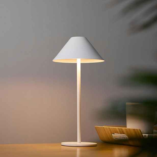 Stolní lampa bezdrátová, stmívatelná Led, akumulátorová, 4000 mAh, 3 W