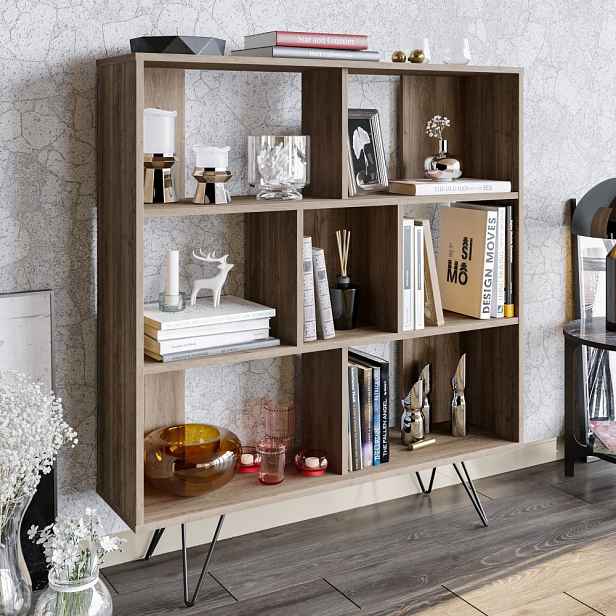 Knihovna Mistico - Walnut