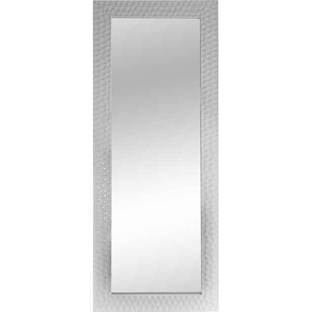 Nástěnné zrcadlo Bianca 45x145 cm, bílé