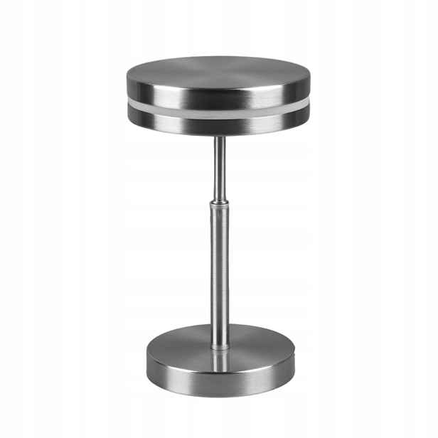 Moderní stolní lampa Franklin stříbrná Trio