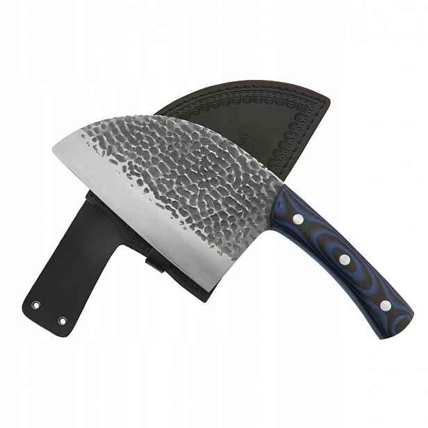 Nůž Fissman El Toro 180 mm AUS-8 58 Hrc Micarta modrý