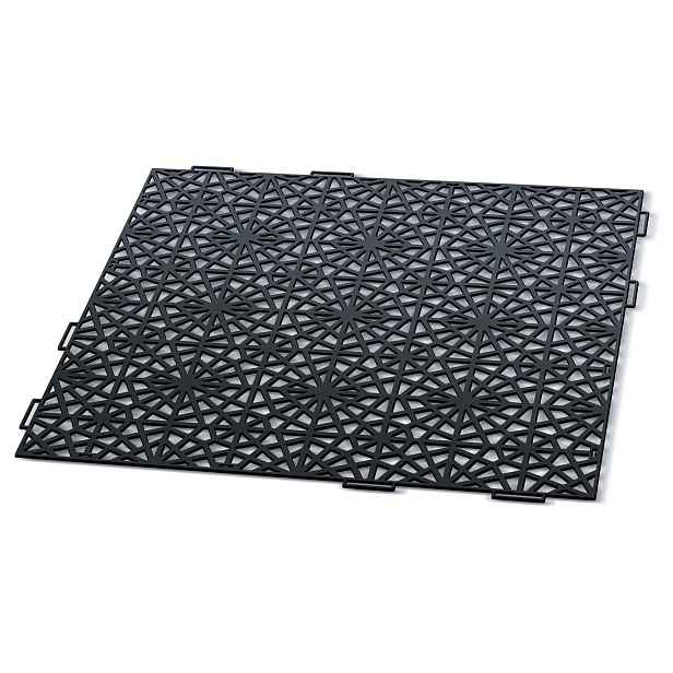 Prosperplast Zahradní dlaždice MOSAICO 39,7x39,7 cm černá