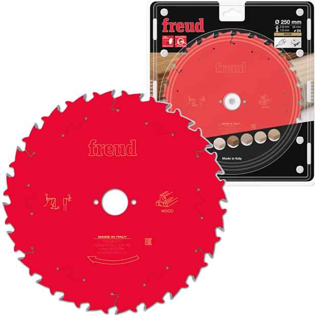 Řezací Kotouč Pro Podélné Řezání Dřeva 250x30 24z Freud FR23W001T