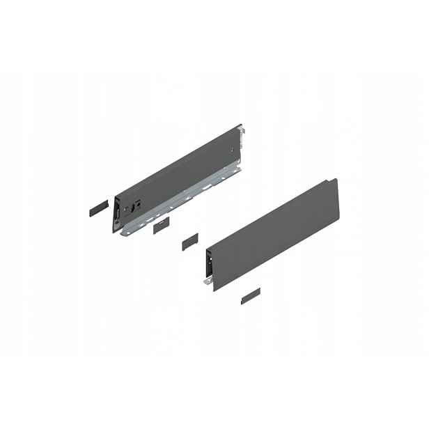 Blum 470M3502S Bok Merivobox, výška M (91 mm) n350 mm, antracit mat